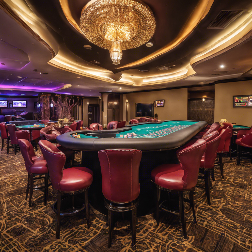 "Experience the Ultimate Luxury at Marburg Royale Hotel Casino: Slots, Poker, and Blackjack Galore in our VIP Lounge and Private Tables"